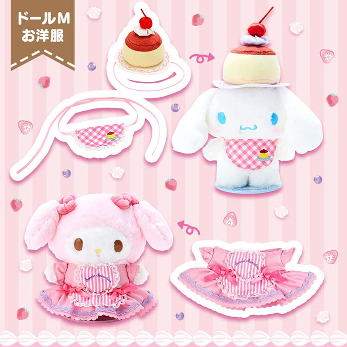 Sanrio Dress Up Clothes M Pudding Set Pitatto Friends Japan 812871