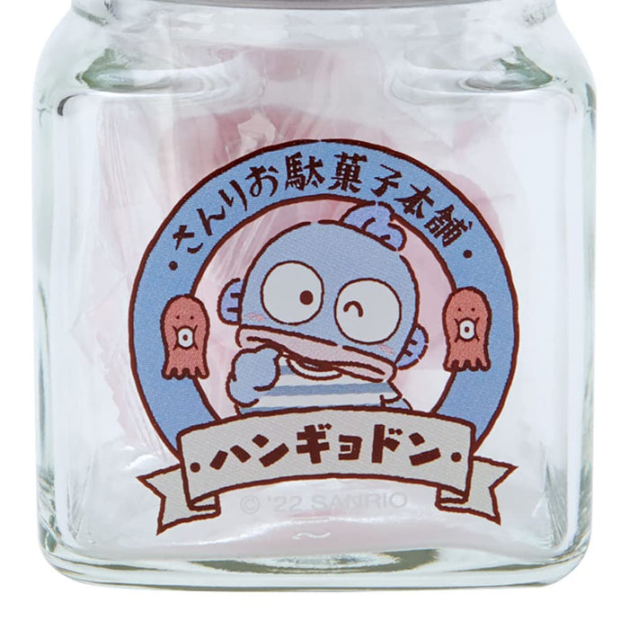 Sanrio Hankyodon Glass Bottle With Strawberry Flavor Ramune - Japanese Cute Glass Bottle