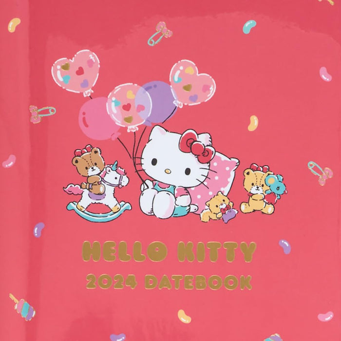 Sanrio Hello Kitty B6 Date Book 2024 - Japan