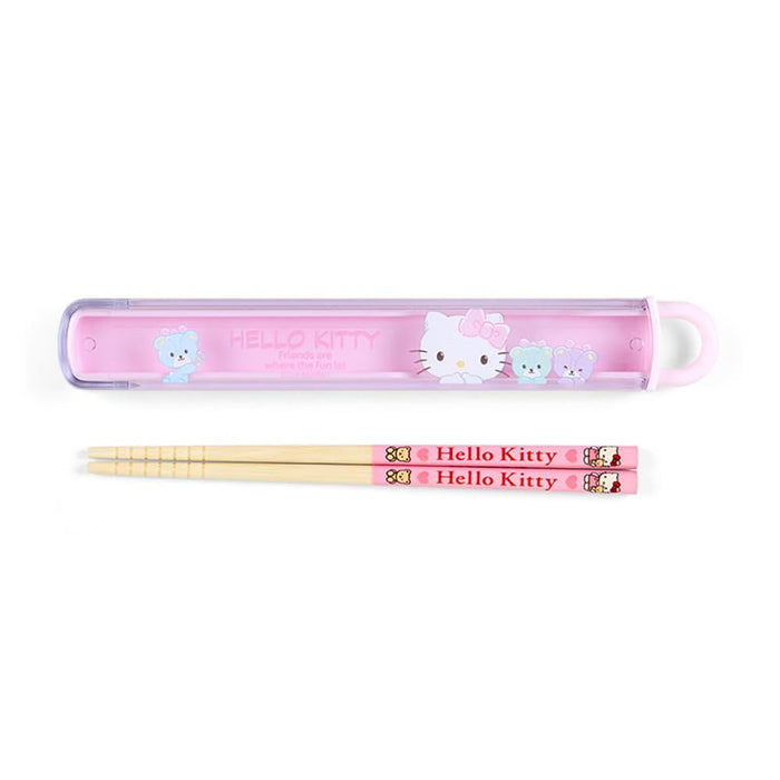 Sanrio Hello Kitty Chopsticks & Case Japan 015962