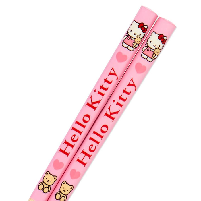 Sanrio Hello Kitty Essstäbchen &amp; Etui Japan 015962