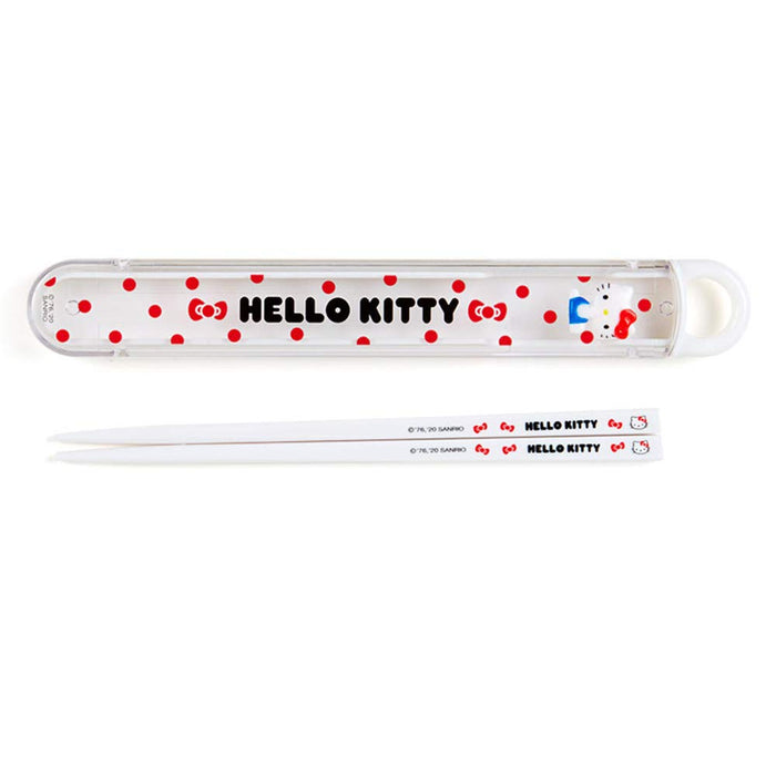 SANRIO Chopsticks With Case Hello Kitty Polka Dot