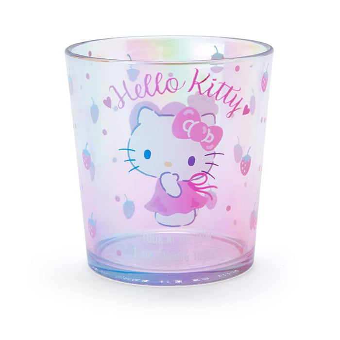 SANRIO  Clear Tumbler Hello Kitty