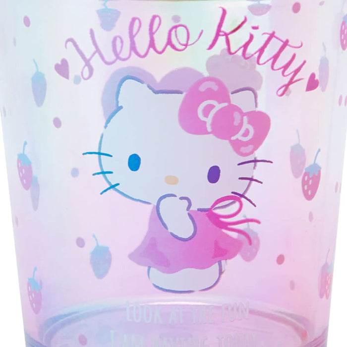 SANRIO  Clear Tumbler Hello Kitty