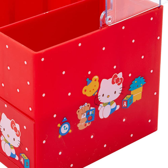 SANRIO Cosmetic Storage With Lid Hello Kitty
