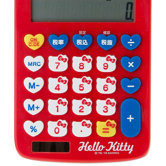 Calculatrice découpée SANRIO Hello Kitty