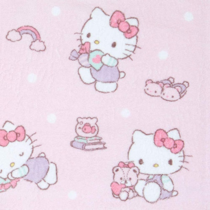 Sanrio Hello Kitty Serviette de bain moelleuse en fil non torsadé 431966