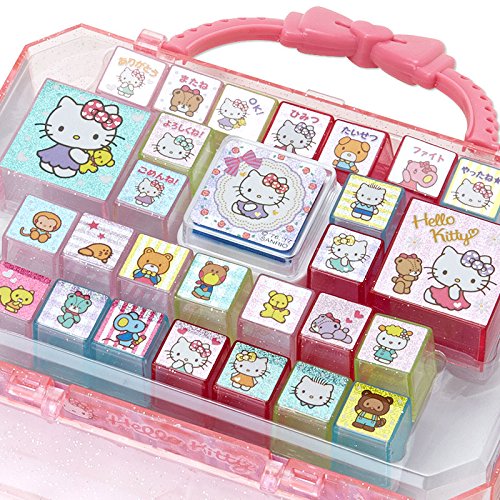Sanrio Hello Kitty Friend Stamp Set 16.5 × 4.5 × 18.5Cm Polystyrene N-1709-769703