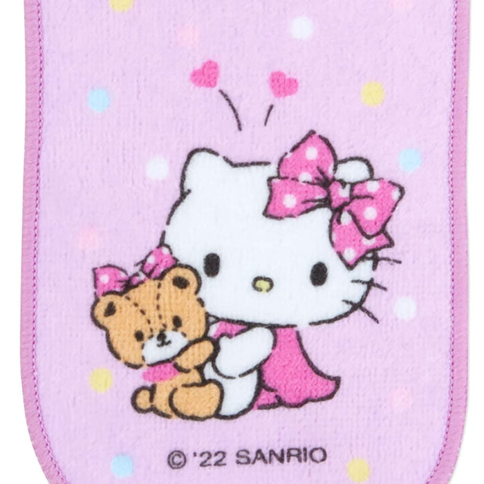 SANRIO Half-Size Mini Hand Towel Set 2 Pcs Hello Kitty