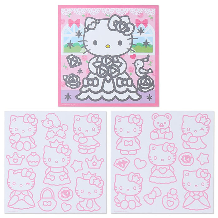 Sanrio Hello Kitty Hatte Foil Sheet Set From Japan 549525