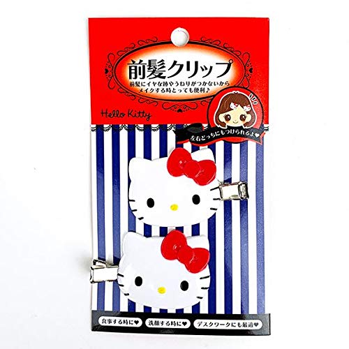 Sanrio Hello Kitty Red Hairpin Clip Accessory - Japan Goods