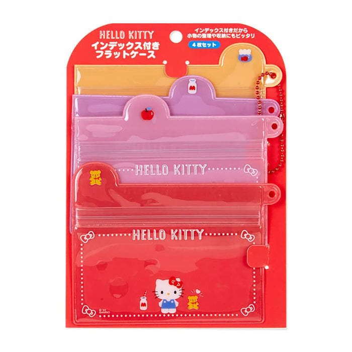 SANRIO Index Ensemble d'étuis plats Hello Kitty