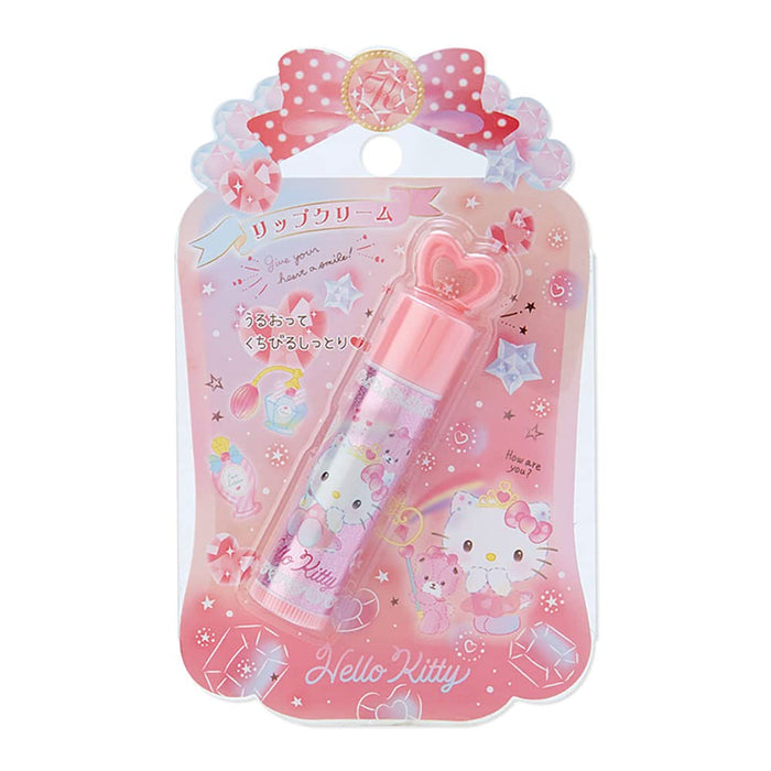 Sanrio Hello Kitty Baume à lèvres hydratant pour enfants Parfum de pêche Japanese Kids Cosmetics