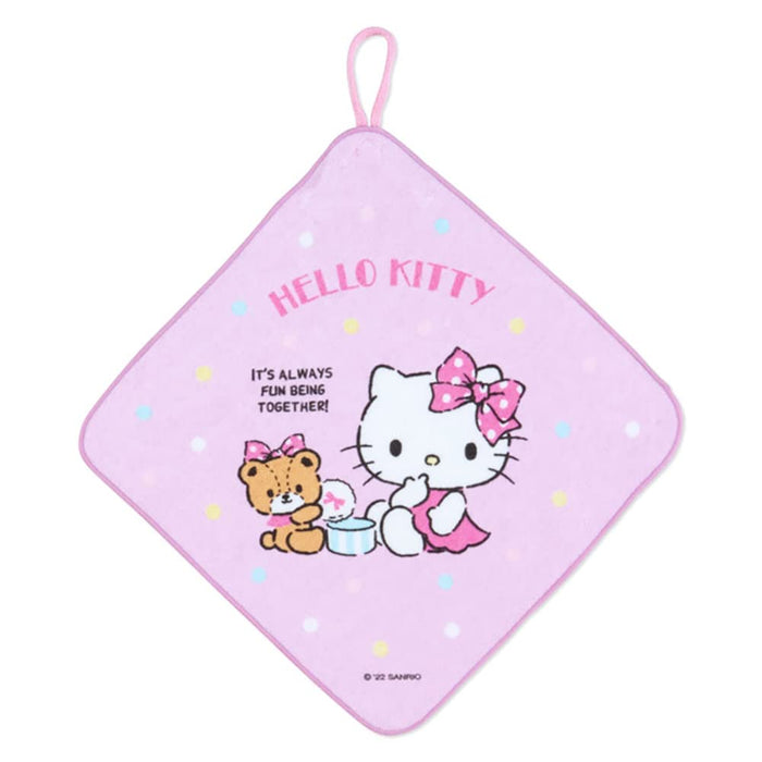 SANRIO Hand Towel With Loop Set 3 Pcs Hello Kitty