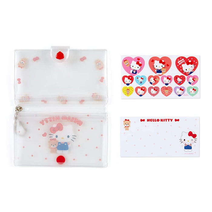 SANRIO Memo Pad & Sticker With Case Hello Kitty