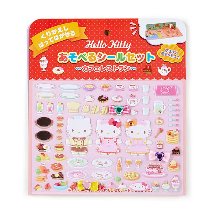 Sanrio Hello Kitty Play Sticker Set Japan 223310