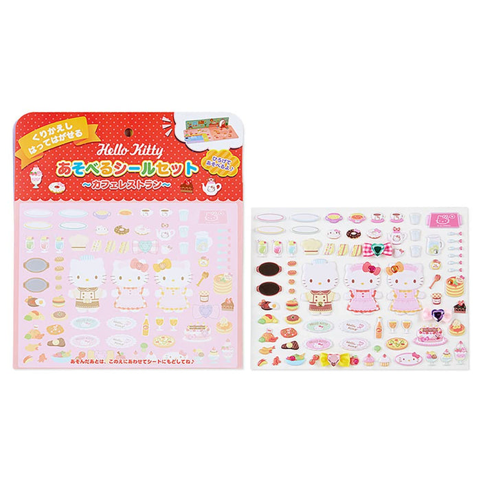 Sanrio Hello Kitty Play Sticker Set Japan 223310