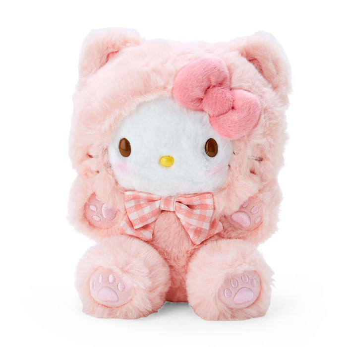 Sanrio Hello Kitty Plush Toy I Love Neko Neko Series 19x15x12.7cm Size
