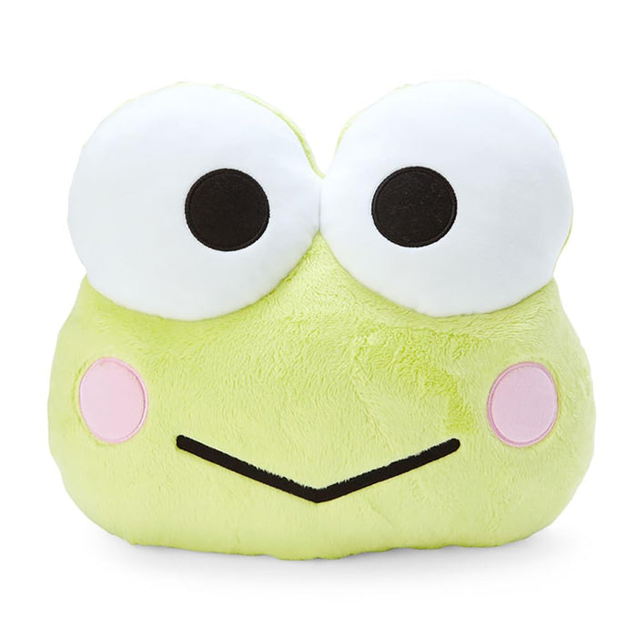 Sanrio Keroppi Face Cushion - From Japan - Our Goods 052060