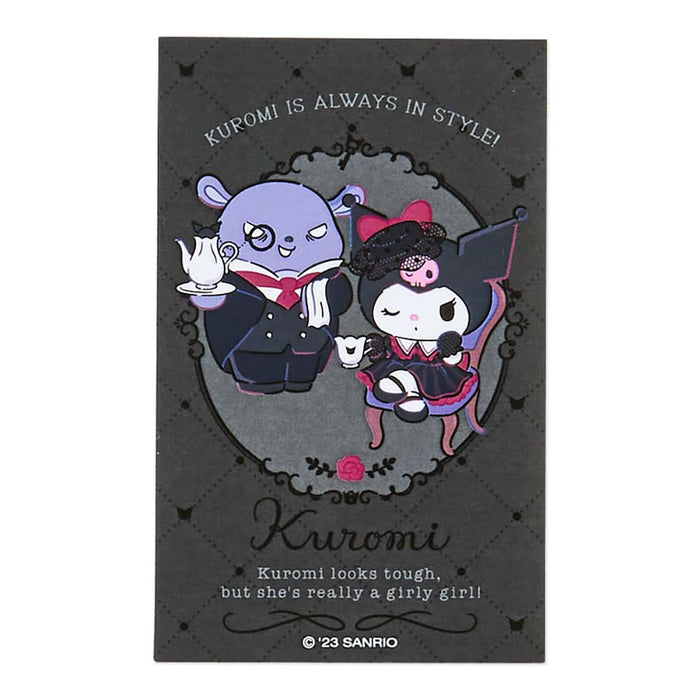 Sanrio Kuromi & Baku Sticker Set With Case Japan (Kuromi Delusion Lady) 068462
