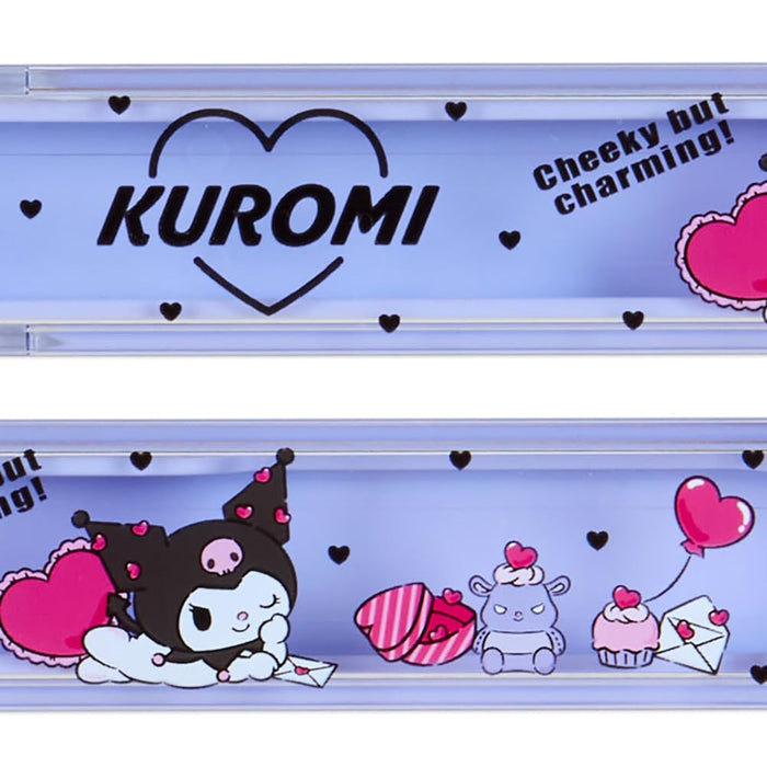 Sanrio Kuromi Chopsticks & Case Japan 016071