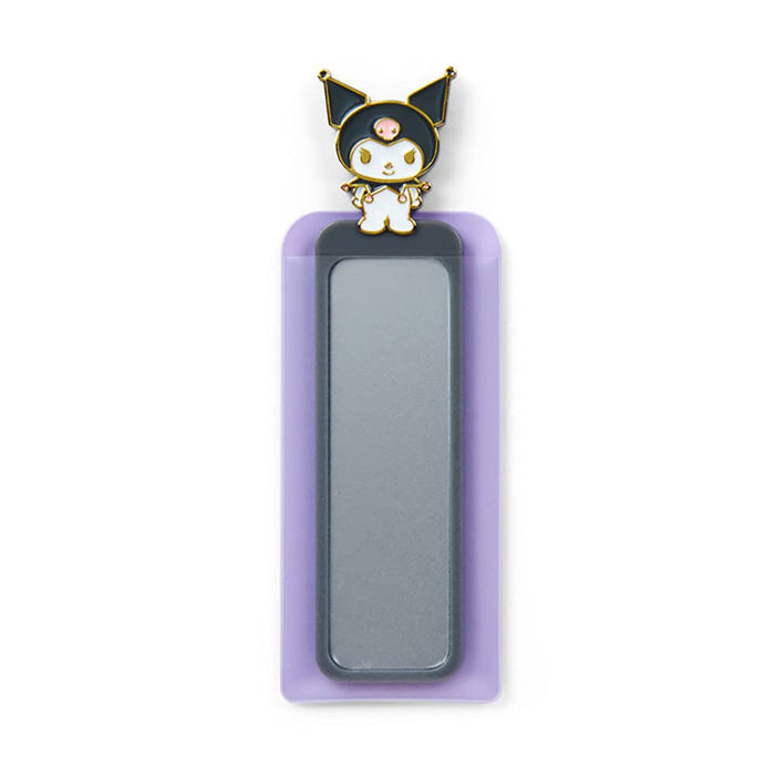 Sanrio Kuromi Compact Mirror Easy To Put In Pocket When Going Out Portable Mirror Made In Japan