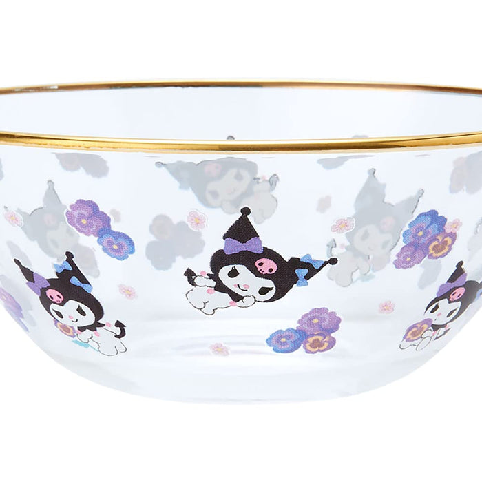 Sanrio Kuromi Japan Glass Bowl 080993