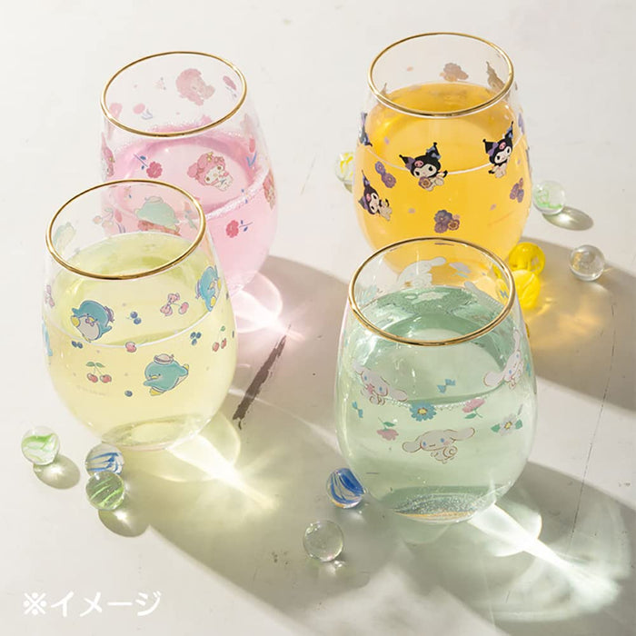 Sanrio Kuromi Glass Tumbler From Japan 077518
