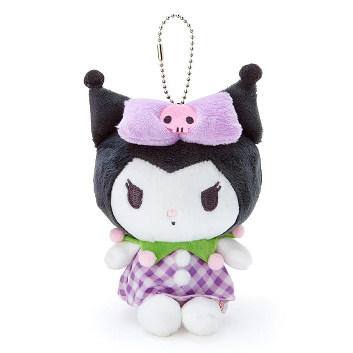 MARUSHIN Sanrio Plush Keychain Mascot Kuromi Tulip