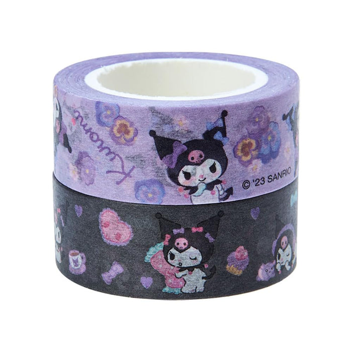 Sanrio Kuromi Paper Tape Set Of 2 | Japan | 550400