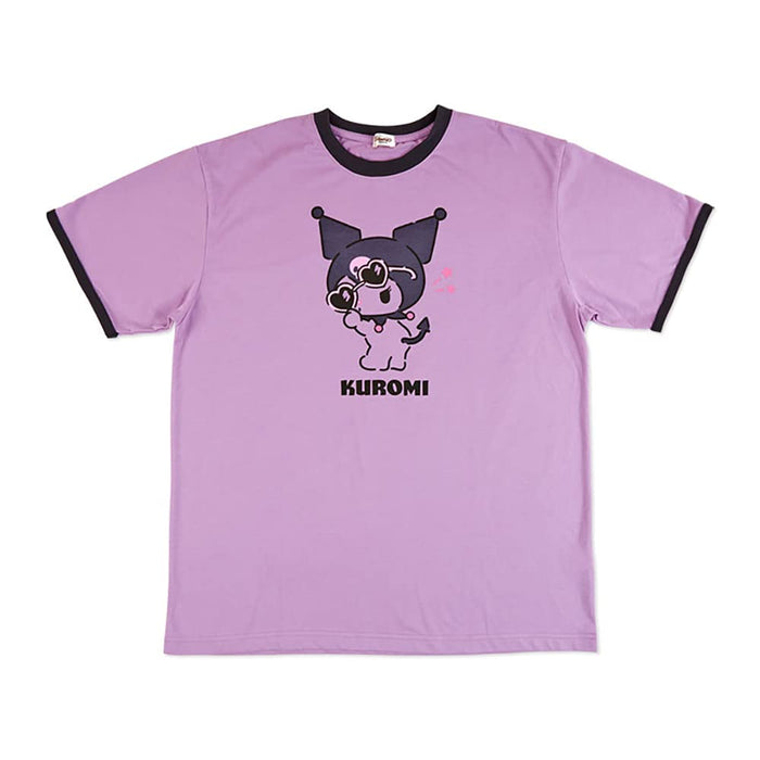 Sanrio Kuromi Ringer T-Shirt Japan 753327