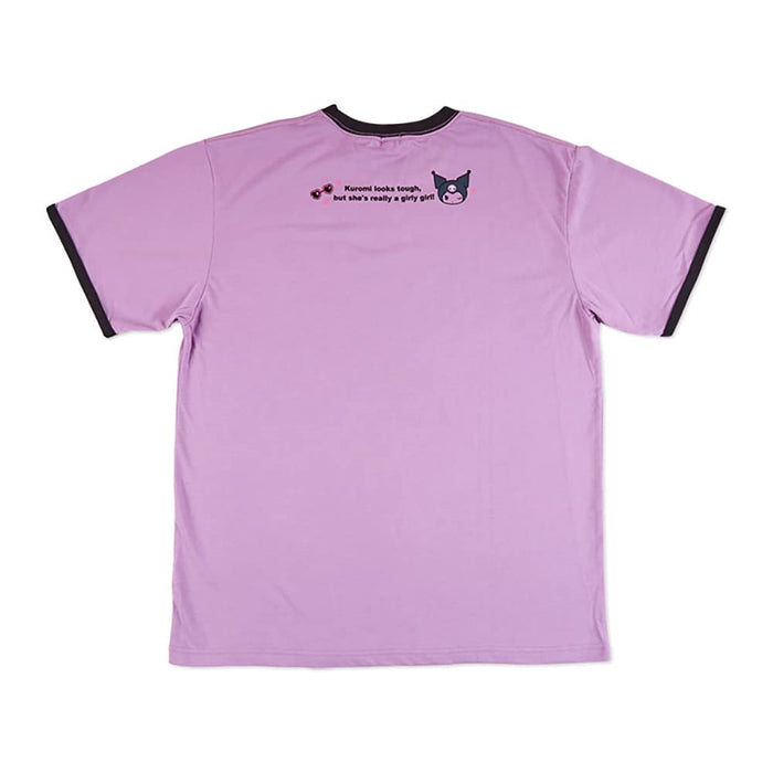 Sanrio Kuromi Ringer T-Shirt Japan 753327