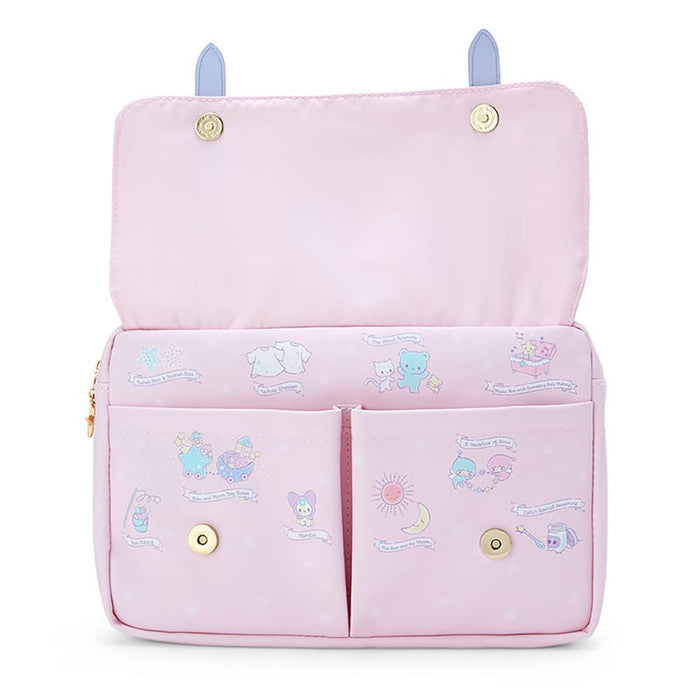 Sanrio Little Twin Stars Bag In Pouch Encyclopedia Japan 764671