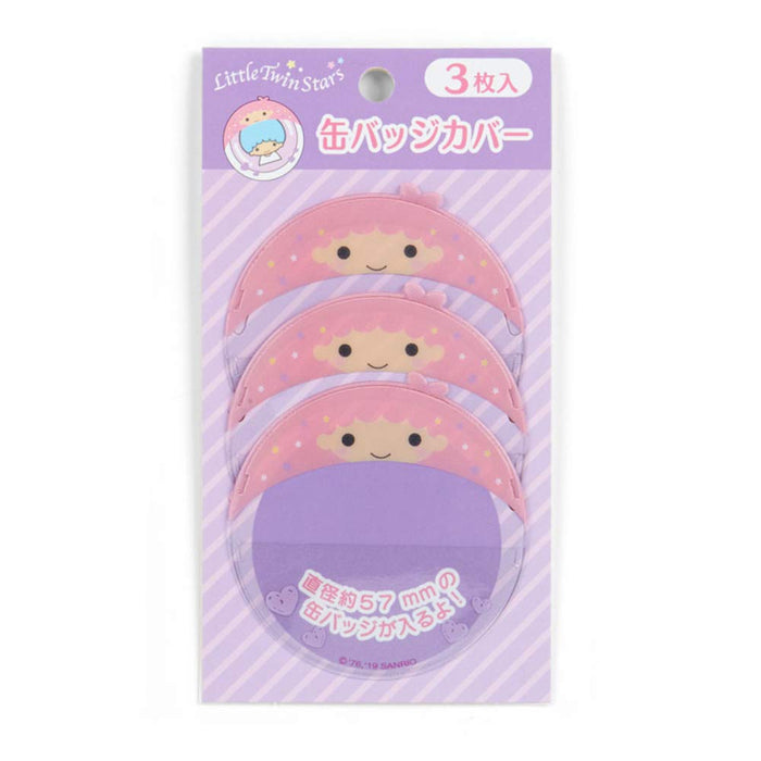 Sanrio Little Twin Stars Lala 3pc Can Badge Cover - Tokimeki Oshikoto Goods