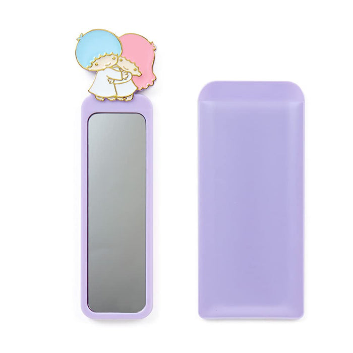 Miroir compact Sanrio Little Twin Stars, excellent accessoire pour sortir – Miroir mignon japonais