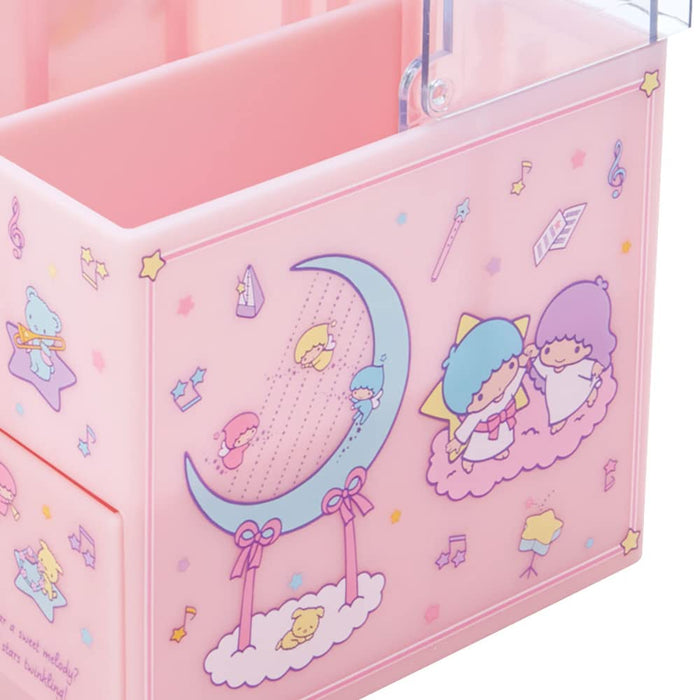 SANRIO Cosmetic Storage With Lid Little Twin Stars