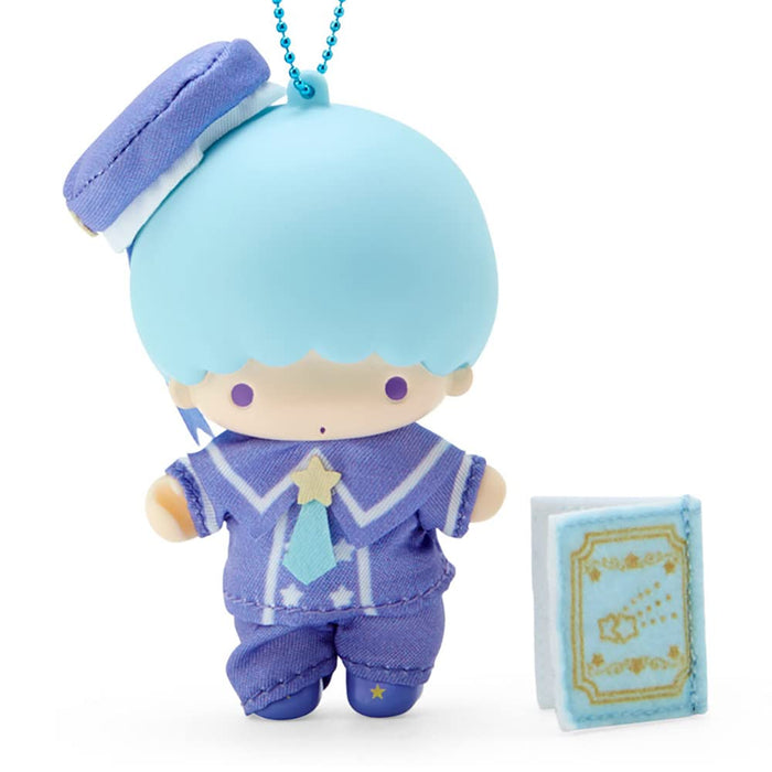 Sanrio Little Twin Stars Kiki Porte-mascotte en vinyle souple Japon 802212