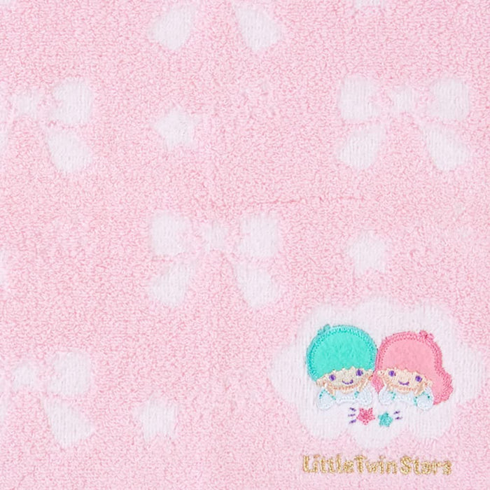 Sanrio 299901 Little Twin Stars Petite Serviette Little Twin Stars Serviette en Coton Fabriquée au Japon
