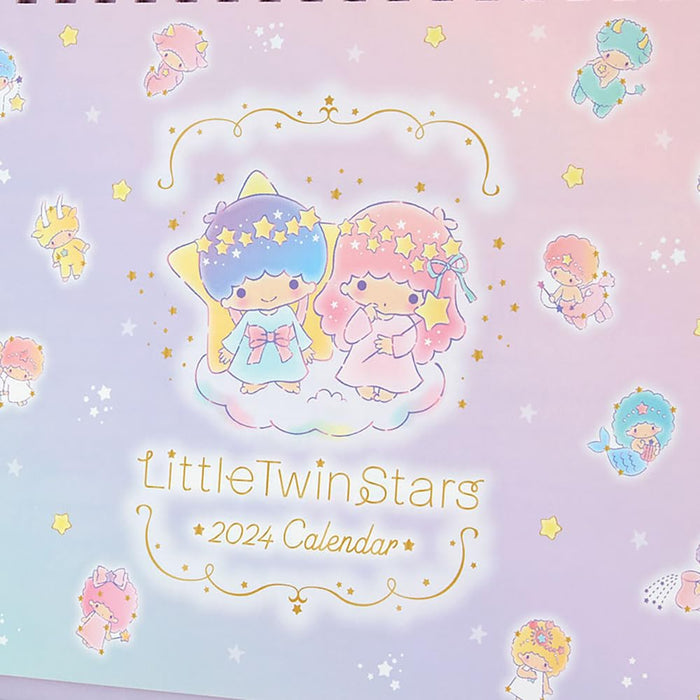 Sanrio Little Twin Stars Ring Calendar 2024 Japan 699781