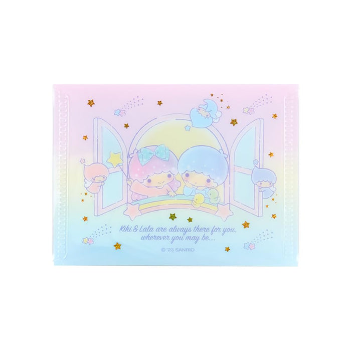 Sanrio Little Twin Stars Seal & Case Set 400475 From Japan