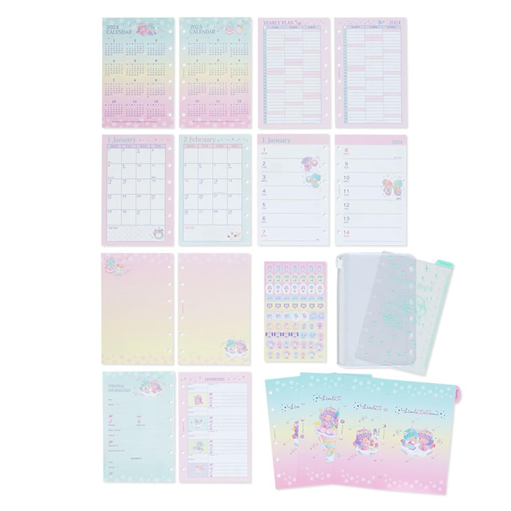 Sanrio Little Twin Stars Refill Set 2024 Japan 704369- Japan Figure Store - #1 Bring To You The Best Japanese Goods