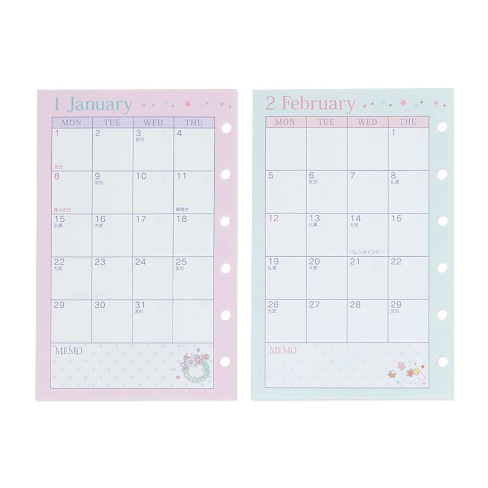 Sanrio Little Twin Stars Refill Set 2024 Japan 704369- Japan Figure Store - #1 Bring To You The Best Japanese Goods