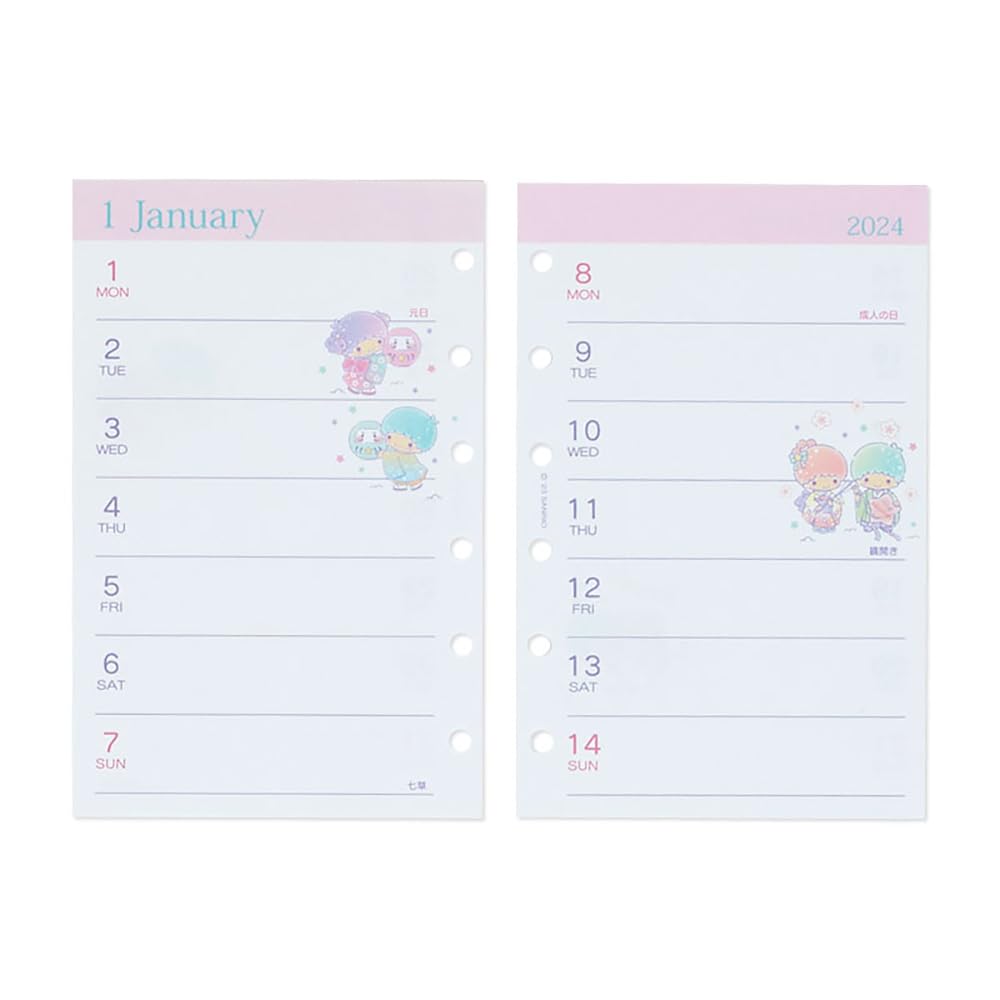Sanrio Little Twin Stars Refill Set 2024 Japan 704369- Japan Figure Store - #1 Bring To You The Best Japanese Goods