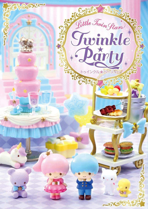 RE-MENT Little Twin Stars Twinkle Party Boîte de 6 pièces