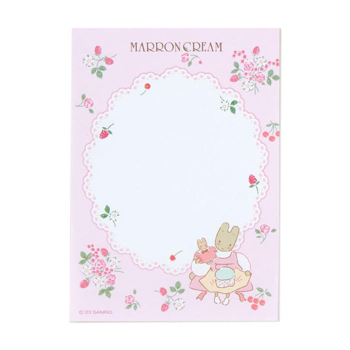 Sanrio Maron Cream Memo 572179