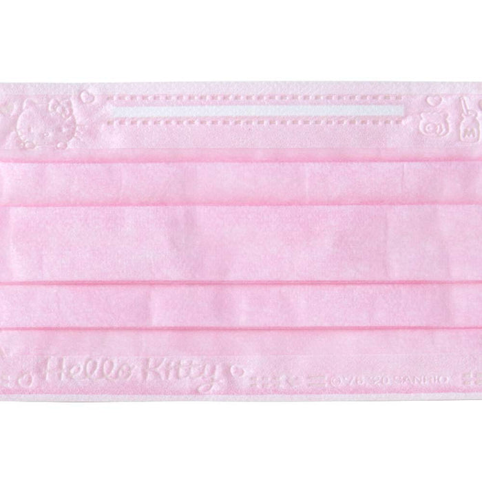 Sanrio Masque Tissu Non Tissé 30 Feuilles Pour Adultes Hello Kitty Kitty-Chan Hello Kitty Type Plissé Emballé Individuellement Caractère 161713 Sanrio
