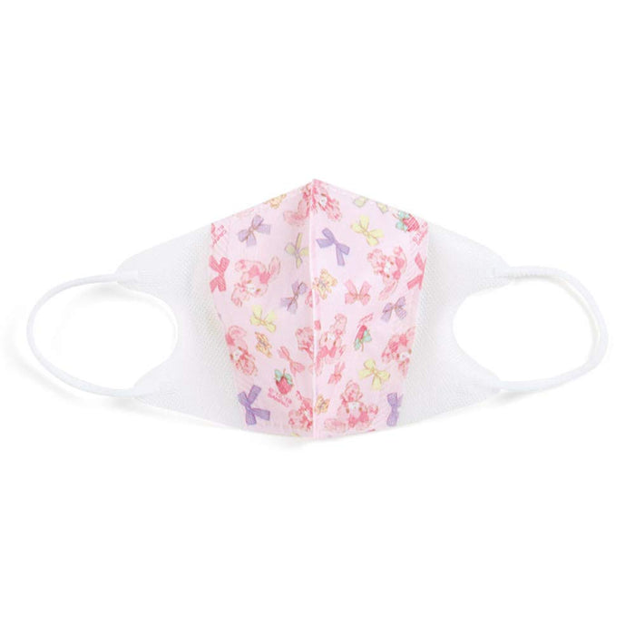 Sanrio Bonbon Ribon 3D Children's Masks 3-Layer Non-Woven Fabric 10 Pack Soft Ear Straps Girls
