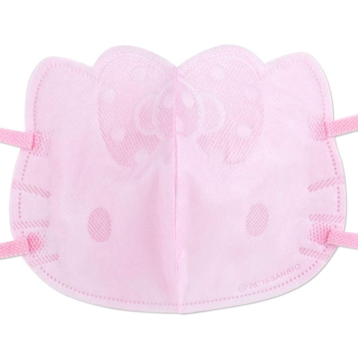 Hello Kitty Mask Face Shape Pink  5 Pcs