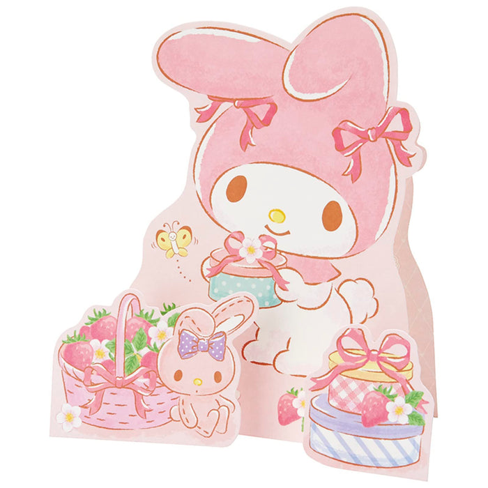 Sanrio My Melody Strawberry Greeting Card Mu131-3 Japan 732745 | International Shipping