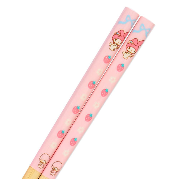 Sanrio My Melody Chopsticks & Case From Japan - 016047